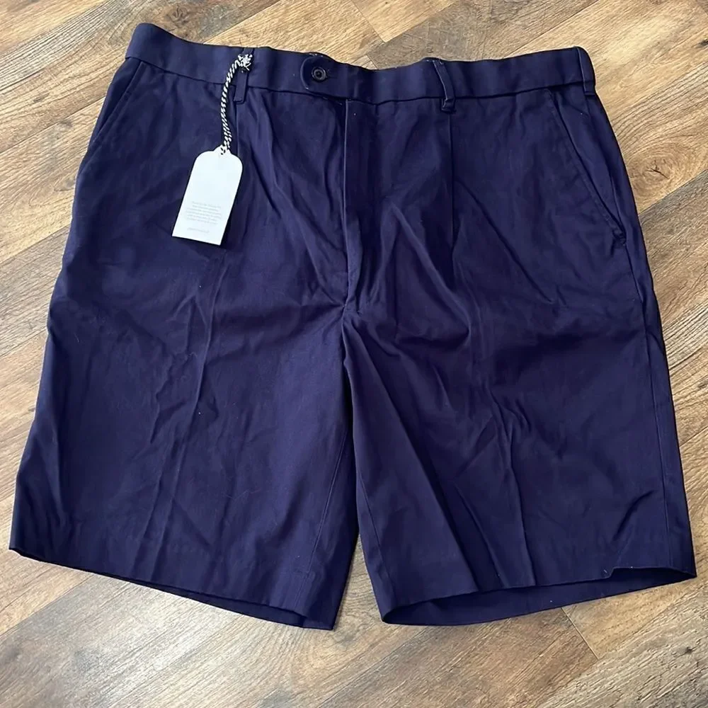 Peter christian navy shorts, size 40 brand new with tags